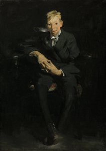フランキー、オルガンボーイ 作： George Wesley Bellows